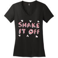 Cute Shake It Women's V-Neck T-Shirt