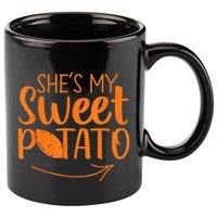Couples She Is My Sweet Potato I Yam 11oz C Handle Ceramic Mug