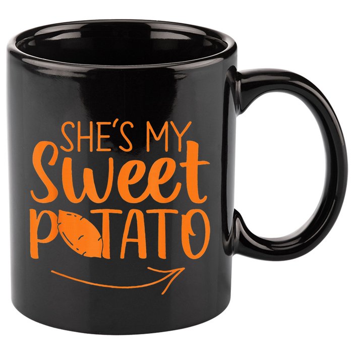 Couples She Is My Sweet Potato I Yam 11oz C Handle Ceramic Mug