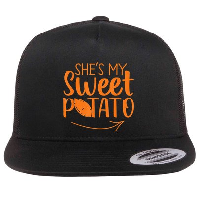 Couples She Is My Sweet Potato I Yam Flatbill Hat