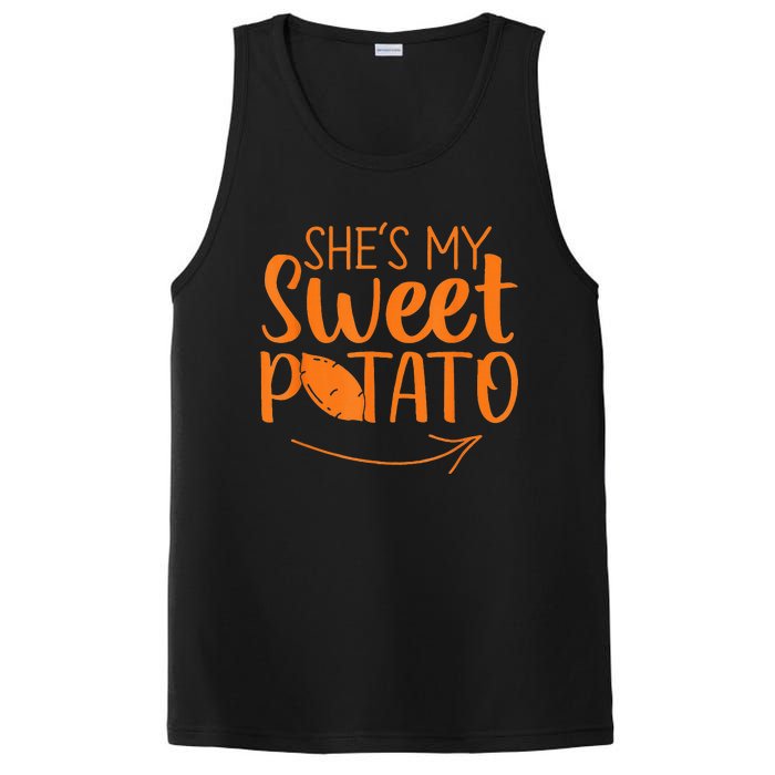 Couples She Is My Sweet Potato I Yam PosiCharge Competitor Tank