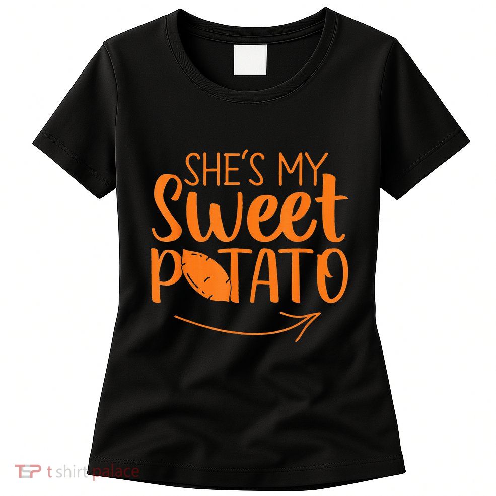 Couples She Is My Sweet Potato I Yam Womens T-Shirt