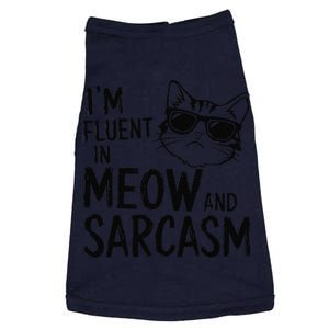 Cat Sarcasm Idea For A Cat Lady Or Cat Person Doggie Tank