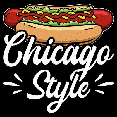 Chicago Style Illinois Hot Dog T-Shirt