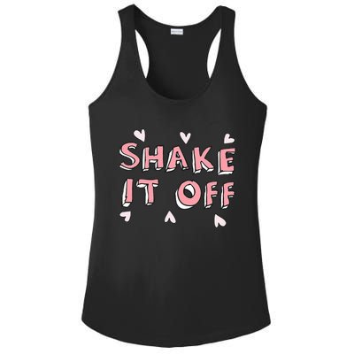 Cute Shake It Off Ladies PosiCharge Competitor Racerback Tank