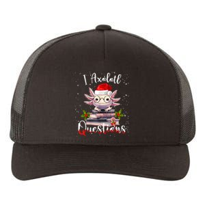 Christmas Santa I Axolotl Questions Cute Kawaii Axolotl Meme Yupoong Adult 5-Panel Trucker Hat