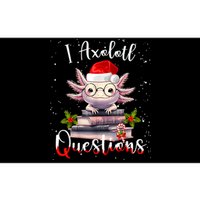 Christmas Santa I Axolotl Questions Cute Kawaii Axolotl Meme Bumper Sticker