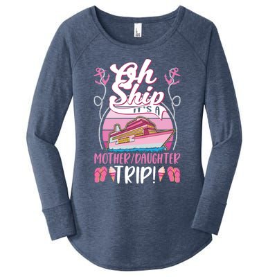 Cruise Ship Its A Mother Daughter Trip Cruising Vacation Great Gift Women's Perfect Tri Tunic Long Sleeve Shirt