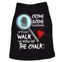 Crime Scene Investigator Detective Doggie Tank