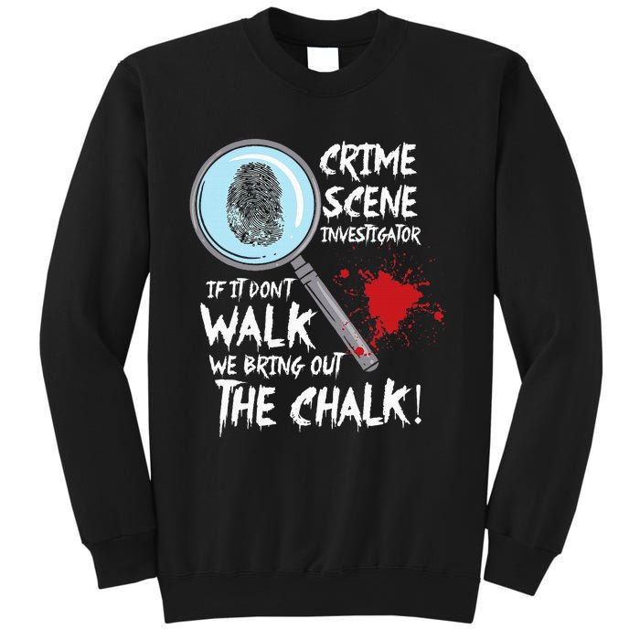 Crime Scene Investigator Detective Sweatshirt