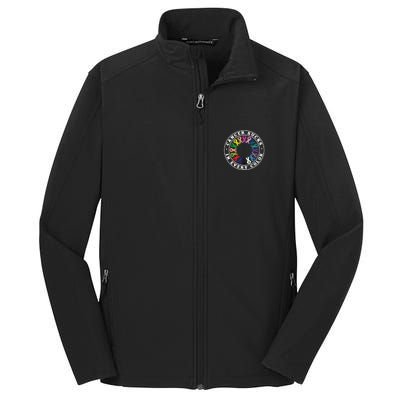 Cancer Sucks In Every Color Cancer Awareness Ribbons Cute Gift Core Soft Shell Jacket