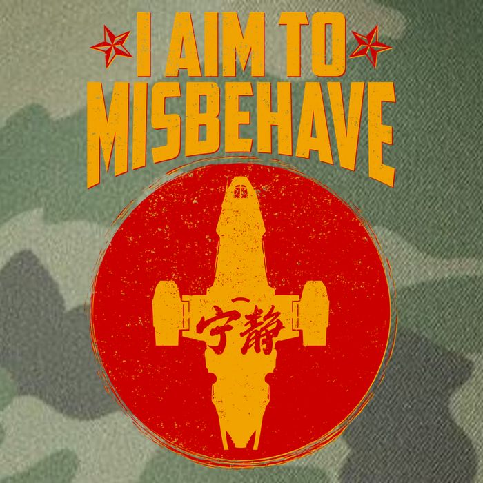 Cool Scifi I Aim To Misbehave Legacy Tie Dye Trucker Hat