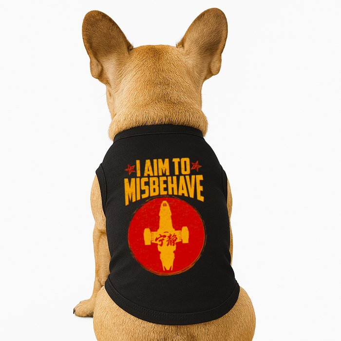 Cool Scifi I Aim To Misbehave Doggie Tank