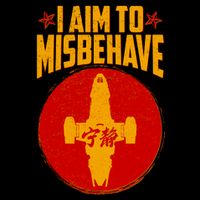 Cool Scifi I Aim To Misbehave Bucket Hat