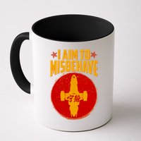 Cool Scifi I Aim To Misbehave Mug