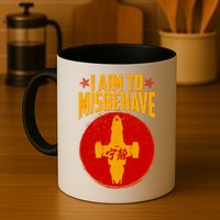 Cool Scifi I Aim To Misbehave Mug