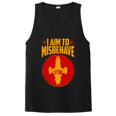 Cool Scifi I Aim To Misbehave PosiCharge Competitor Tank