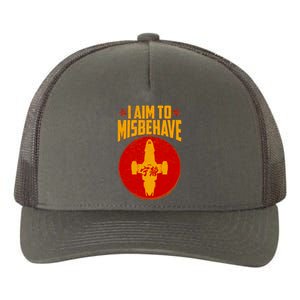 Cool Scifi I Aim To Misbehave Yupoong Adult 5-Panel Trucker Hat