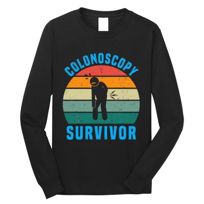 Colonoscopy Survivor I Survived My Colonoscopy Long Sleeve Shirt