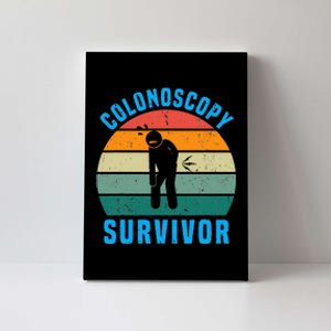 Colonoscopy Survivor I Survived My Colonoscopy Canvas