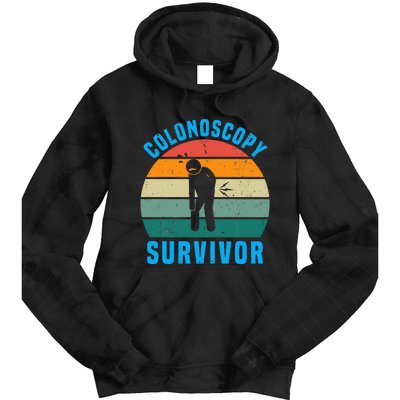 Colonoscopy Survivor I Survived My Colonoscopy Tie Dye Hoodie