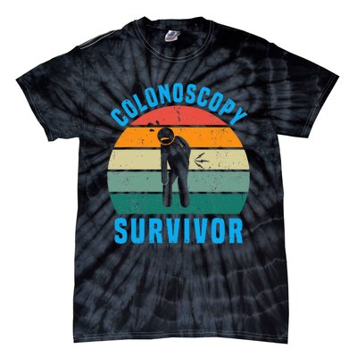 Colonoscopy Survivor I Survived My Colonoscopy Tie-Dye T-Shirt