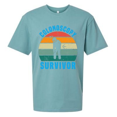 Colonoscopy Survivor I Survived My Colonoscopy Sueded Cloud Jersey T-Shirt