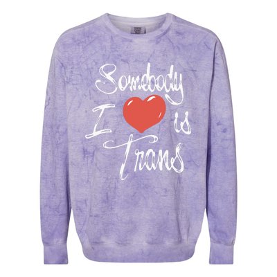 Chnge Somebody I Love Colorblast Crewneck Sweatshirt