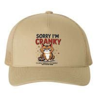 Cat Sorry IM Cranky IM Going Through My Terrible 60S Gift Yupoong Adult 5-Panel Trucker Hat