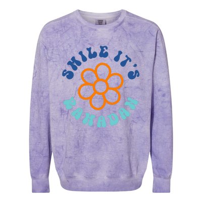 Cool Smile Its Ramadan Colorblast Crewneck Sweatshirt