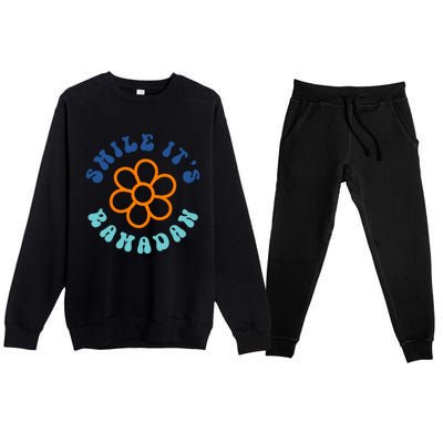 Cool Smile Its Ramadan Premium Crewneck Sweatsuit Set