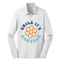 Cool Smile Its Ramadan Silk Touch Performance Long Sleeve Polo