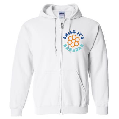 Cool Smile Its Ramadan Full Zip Hoodie