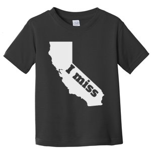 California State I Miss California Toddler T-Shirt