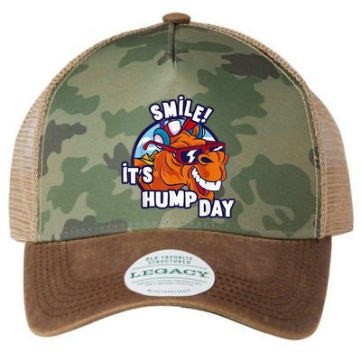 Camel Smile! ItS Hump Day Funny Hump Day Camel Sunglass Legacy Tie Dye Trucker Hat