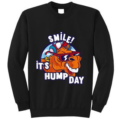 Camel Smile! ItS Hump Day Funny Hump Day Camel Sunglass Sweatshirt