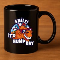 Camel Smile! ItS Hump Day Funny Hump Day Camel Sunglass 11oz C Handle Ceramic Mug