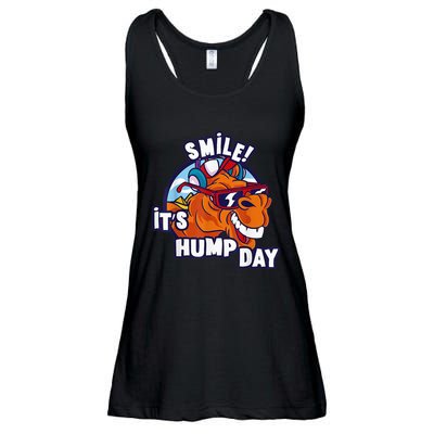 Camel Smile! ItS Hump Day Funny Hump Day Camel Sunglass Ladies Essential Flowy Tank