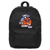 Camel Smile! ItS Hump Day Funny Hump Day Camel Sunglass 16 in Basic Backpack