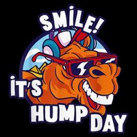 Camel Smile! ItS Hump Day Funny Hump Day Camel Sunglass 16 in Basic Backpack