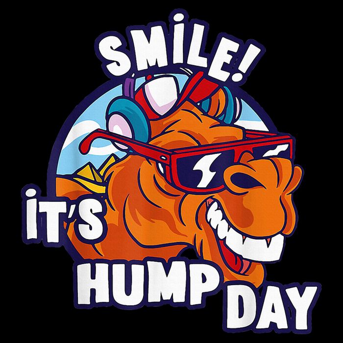 Camel Smile! ItS Hump Day Funny Hump Day Camel Sunglass 16 in Basic Backpack