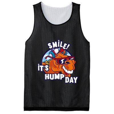 Camel Smile! ItS Hump Day Funny Hump Day Camel Sunglass Mesh Reversible Basketball Jersey Tank