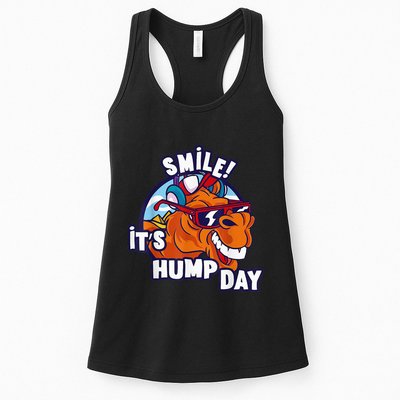 Camel Smile! ItS Hump Day Funny Hump Day Camel Sunglass Womens Tank Top