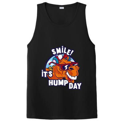 Camel Smile! ItS Hump Day Funny Hump Day Camel Sunglass PosiCharge Competitor Tank