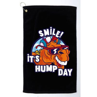 Camel Smile! ItS Hump Day Funny Hump Day Camel Sunglass Golf Towel