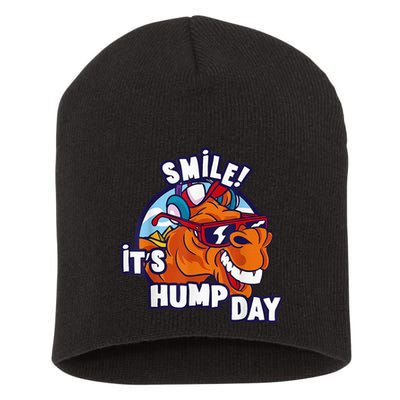 Camel Smile! ItS Hump Day Funny Hump Day Camel Sunglass Short Acrylic Beanie
