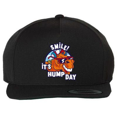 Camel Smile! ItS Hump Day Funny Hump Day Camel Sunglass Wool Snapback Cap