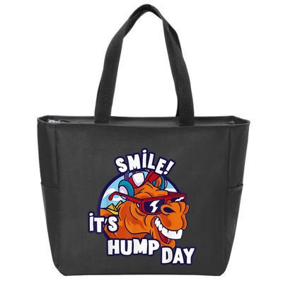 Camel Smile! ItS Hump Day Funny Hump Day Camel Sunglass Zip Tote Bag