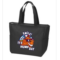 Camel Smile! ItS Hump Day Funny Hump Day Camel Sunglass Zip Tote Bag