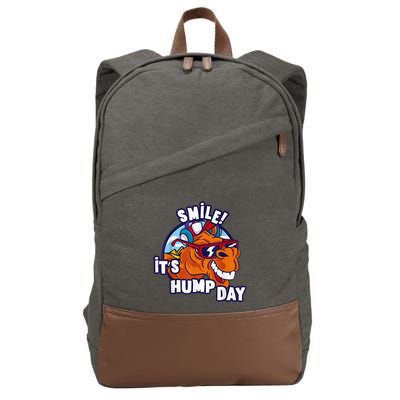 Camel Smile! ItS Hump Day Funny Hump Day Camel Sunglass Cotton Canvas Backpack